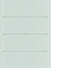 HAGER - Painike KNX B.IQ - 4-os lisät. lasi val