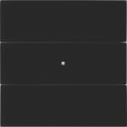 HAGER - Painike KNX B.IQ - 3-os lisät. lasi mus