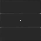 HAGER - Painike KNX B.IQ - 3-os lisät. lasi mus