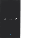HAGER - Painike KNX TS Sensor - 1-os lisät. op. lasi mus