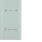 HAGER - Painike KNX TS Sensor - 2-os lisät. op. lasi val
