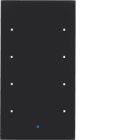 HAGER - Painike KNX TS Sensor - 4-os lisät. lasi mus