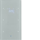 HAGER - Painike KNX TS Sensor - 2-os term. lasi alu