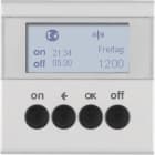 HAGER - Kellokytkin KNX S.1/B.3/B.7 - vko 1K RF quicklink ALU