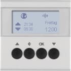 HAGER - Kellokytkin KNX S.1/B.3/B.7 - verho 1K RF quicklink ALU