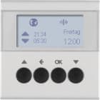 HAGER - Kellokytkin KNX S.1/B.3/B.7 - verho 1K RF quicklink ALU