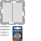 HAGER - Painike langaton K S.1/B.3/B.7 - 2-os. PAR 3V quicklink val