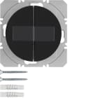 HAGER - Painike langaton KNX R.1/R.3 - 2-os valok. quicklink mus