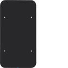 HAGER - Painike KNX R.1 - 2-os. lisät. lasi mus