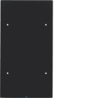 HAGER - Painike KNX R.3 - 2-os. lisät. lasi mus