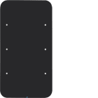 HAGER - Painike KNX R.1 - 3-os. lisät. lasi mus