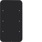 HAGER - Painike KNX R.1 - 3-os. lisät. lasi mus