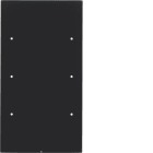 HAGER - Painike KNX R.3 - 3-os. lisät. lasi mus