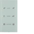 HAGER - Painike KNX R.3 - 3-os. lisät. op. lasi val