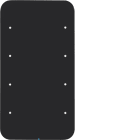 HAGER - Painike KNX R.1 - 4-os. lisät. lasi mus