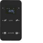 HAGER - Painike KNX R.1 - 2-os term+LED-n. op. lasi mus