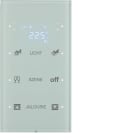 HAGER - Painike KNX R.3 - 3-os term+LED-n. op. lasi val