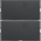 HAGER - Painike KNX S.1 - 4-pain. MI/RGB-mv ant/alu