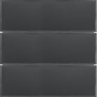 HAGER - Painike KNX S.1 - 6-pain. MI/RGB-mv ant/alu