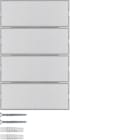 HAGER - Painike KNX K.5 - 8-pain. MI/RGB-mv An-Al