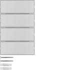 HAGER - Painike KNX K.5 - 8-pain. MI/RGB-mv An-Al