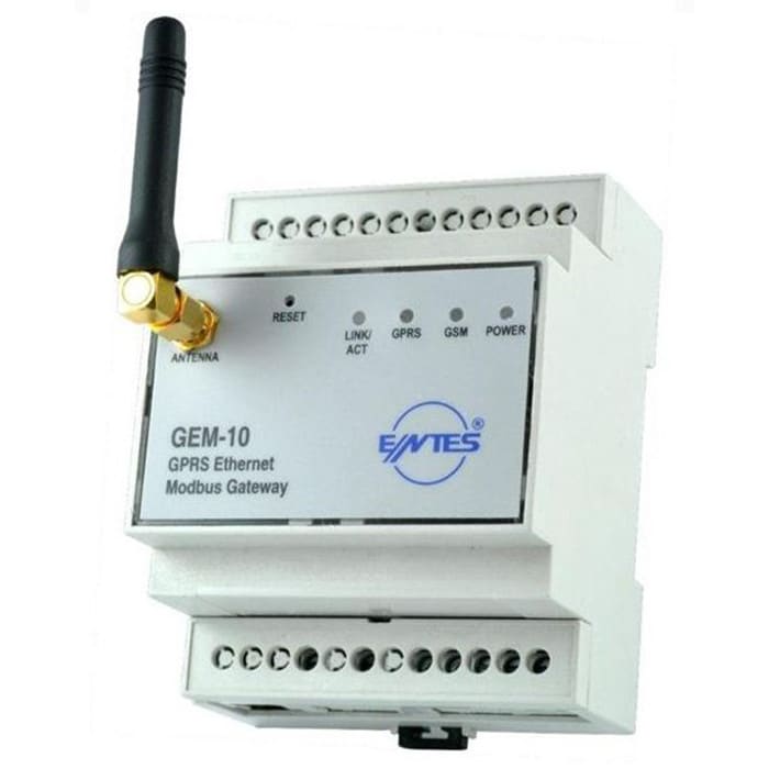 ENTES - GPRS/Ethernet/Modbus väyläsovi - GEM-10