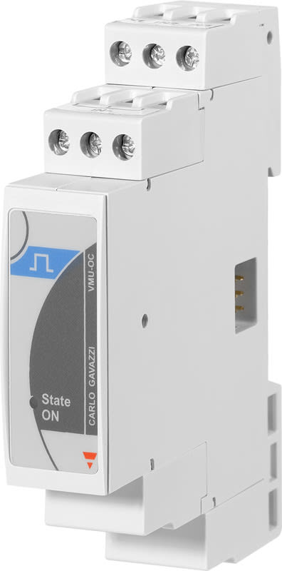 CARLO GAVAZZI - Tulo/lähtöyksikkö - VMU-OC pulssilaskuri