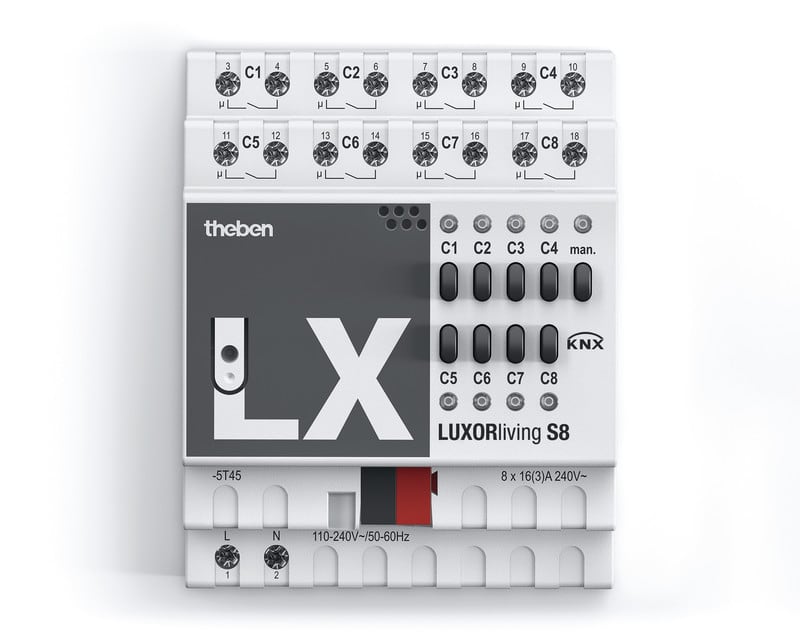 THEBEN - Lähtöyksikkö - LUXORliving S8