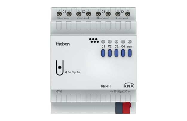 THEBEN - Lähtöyksikkö - RM 4 H KNX
