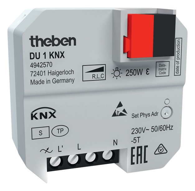 THEBEN - Toimilaite KNX - DU 1 KNX