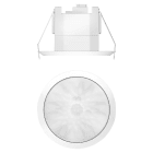 THEBEN - Läsnäolotunnistin - theRonda S360 KNX FLAT DE WH