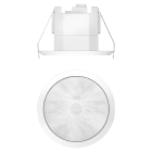 THEBEN - Läsnäolotunnistin - theRonda S360 KNX FLAT DE WH
