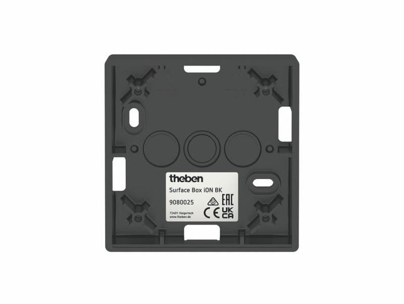 THEBEN - Asennustarvike - Surface Box iON BK musta