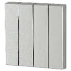 EATON - Vipu 4-os. hopea kiiltävä I/0 - CWIZ-04/43