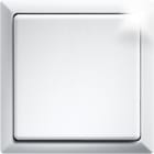 ELTAKO - Painike langaton 1+2os.valkoin - FT4F-wg Impressivo,Enocean