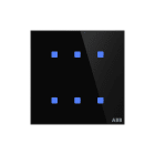 ABB SMART BUILDINGS - Painike KNX - 6-os, 86x86, Tacteo