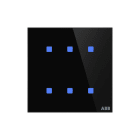 ABB SMART BUILDINGS - Painike KNX - 6-os, 86x86, Tacteo