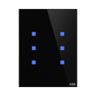 ABB SMART BUILDINGS - Painike KNX - 6-os, 86x115, Tacteo
