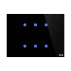 ABB SMART BUILDINGS - Painike KNX - 6-os, 115x86, Tacteo