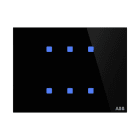 ABB SMART BUILDINGS - Painike KNX - 6-os, 115x86, Tacteo