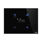 ABB SMART BUILDINGS - Huonetermostaatti KNX - T, 115x86, Tacteo