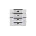 ABB - Painike 4 KNX Impressivo alu - 6127/02-83-500
