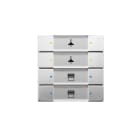 ABB - Painike 4 KNX Impressivo rst - 6127/02-866-500