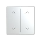 ABB SMART BUILDINGS - Keskiölevy - 2-os ylös/alas Imp teräs