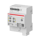 ABB SMART BUILDINGS - Lähtöyksikkö verho KNX - Verholähtö 2x6A 24VDC