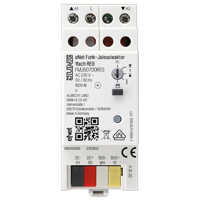 ENSTO - Toimilaite - eNet RF verho-ohjain, 1-k, DIN