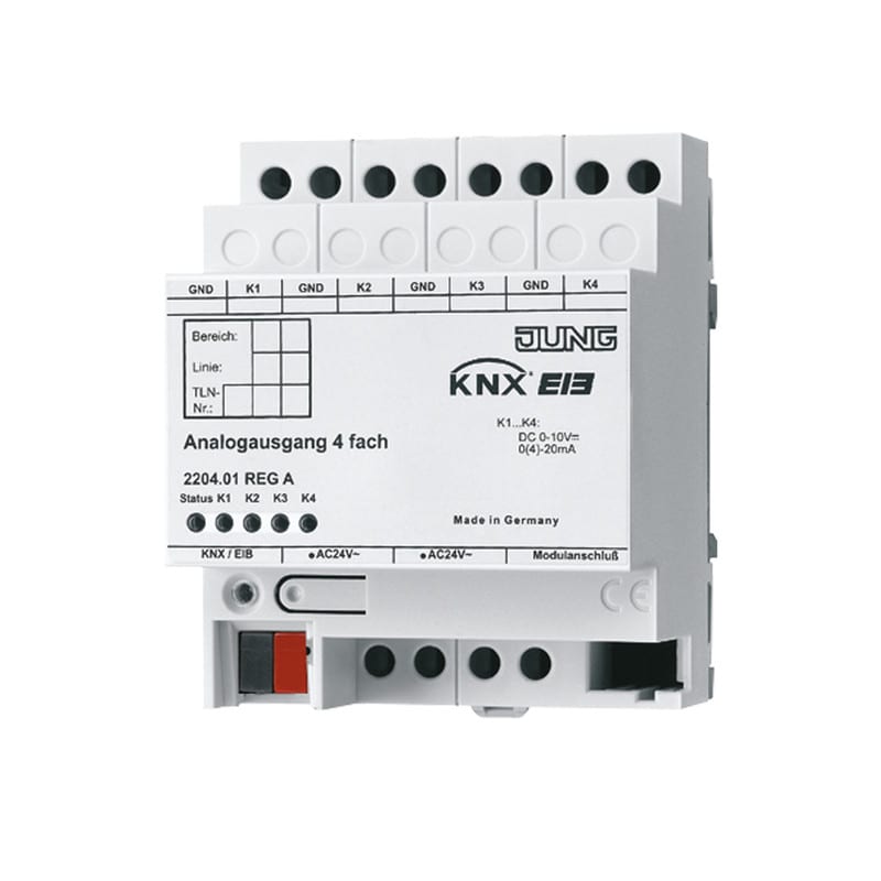 ENSTO - Lähtöyksikkö KNX - KNX anal. yks. (vaatii WSSV10)