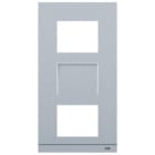 ABB - Etulevy 3 mod - K 3 1/3 IK07 IP54 ALU VIDEO