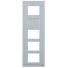 ABB - Etulevy 5 mod - K 5 1/5 IK07 IP54 ALU VIDEO