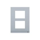 ABB - Etulevy 2mod - K 2 1/2 IK07 IP54 ALU AUDIO